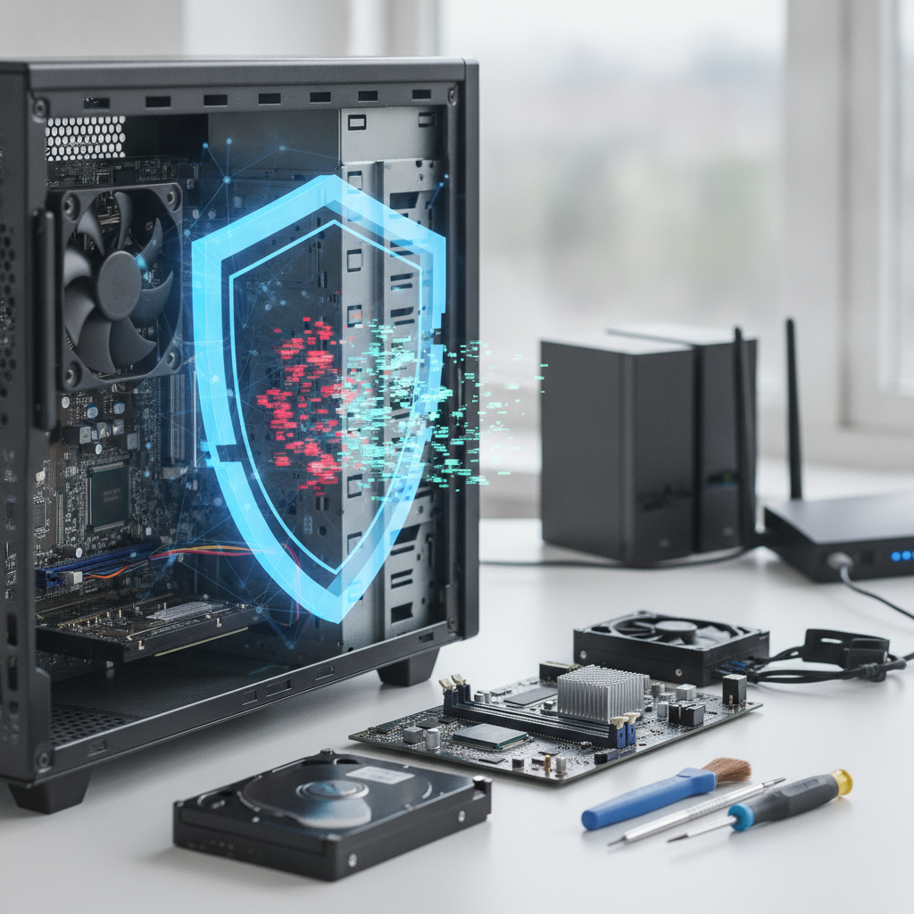 Malware Removal - no people or no text